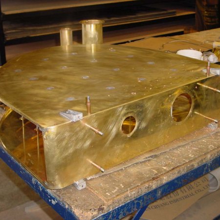 Fabrication Of Brass Main Fuel Tank