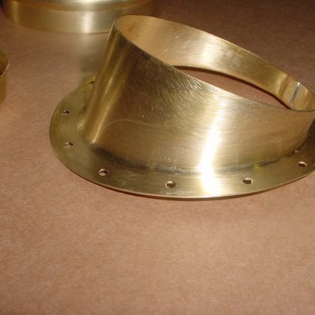 Formed Brass Fuel Tank Flange