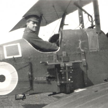 13 BE 2 Pilot In Cockpit With Camera Lincoln 1917