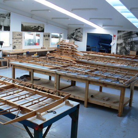 BE 2 E Wing Production