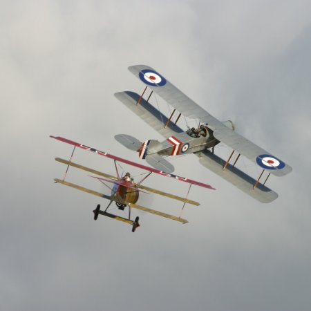 Classic Fighters 2003 Bristol Fighter And Fokker Triplane 1