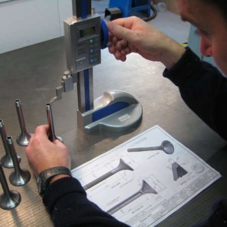 RAF 1 A Exhaust Valves Being Inspected 2