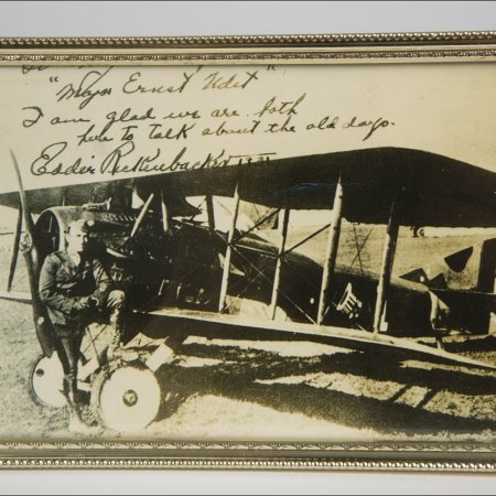 Pilots Possessions 008 Copy Of Note From Rickenbacker To Udet