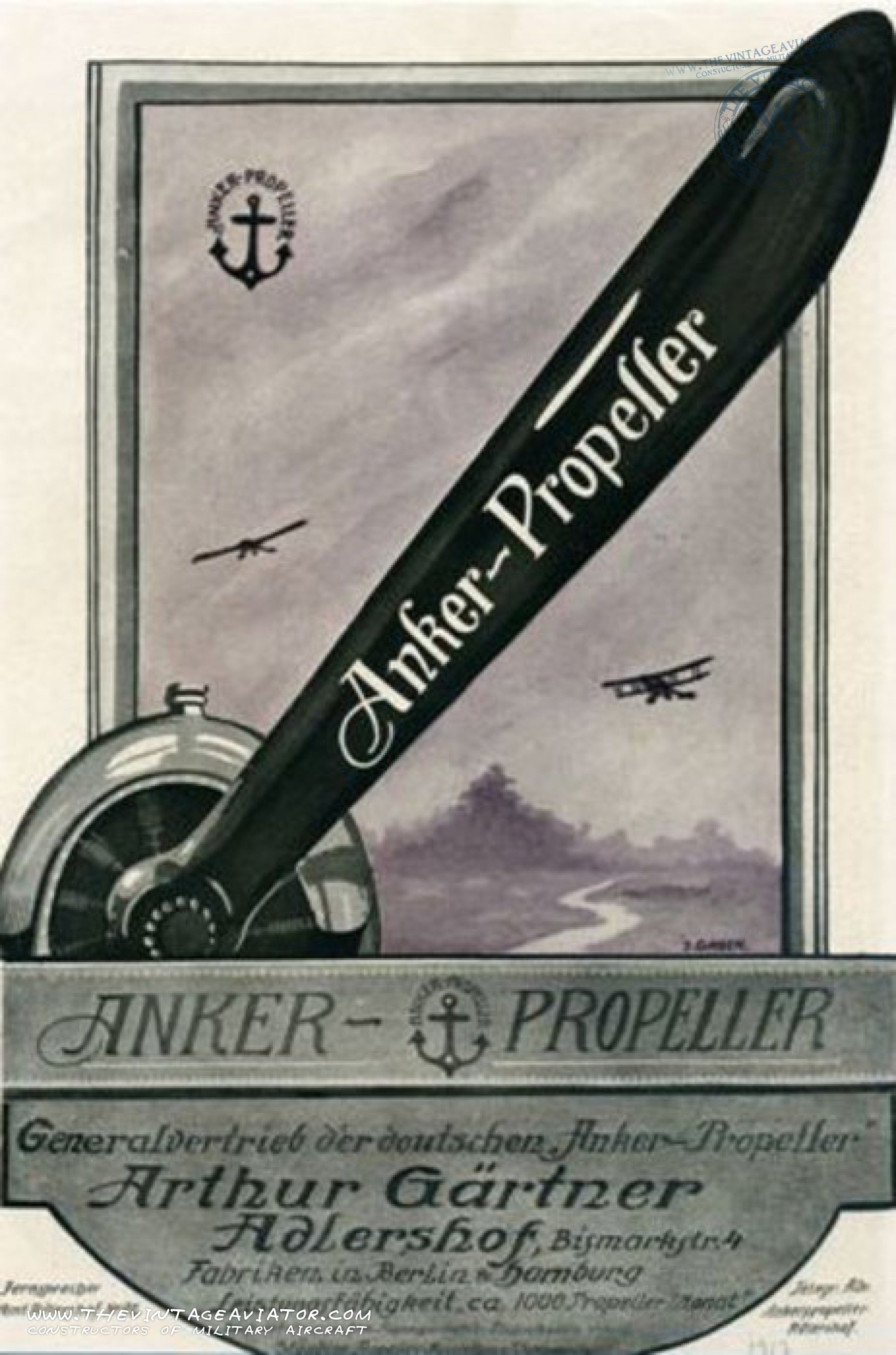 National folketælling Villain Medalje Albatros DVa Engine & Prop | The Vintage Aviator